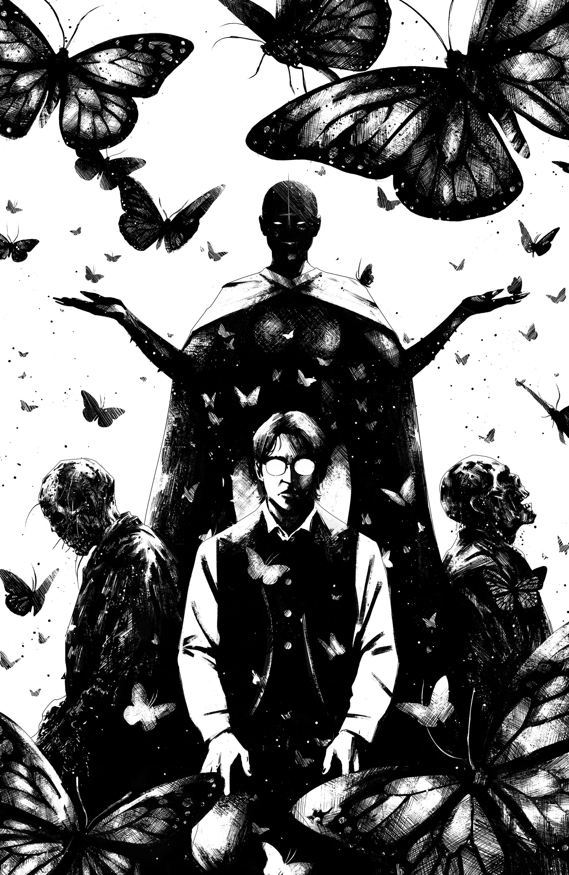 Nectar #4 (Cvr E Inc 1:30 Maan House Full Art B&W Variant) Comic