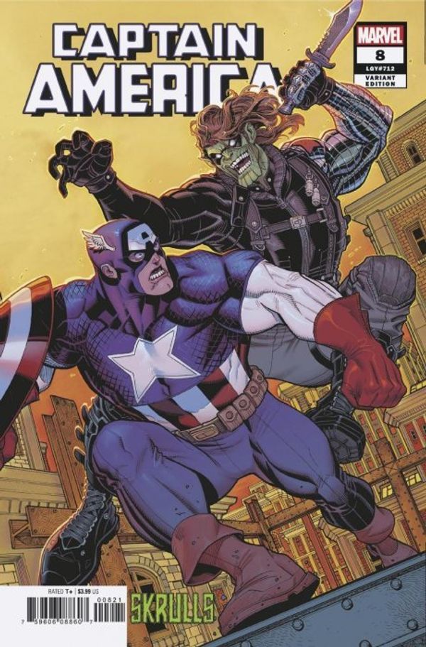 Captain America #8 (Larraz Skrulls Variant)
