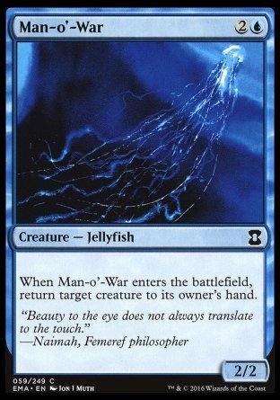 Man-o'-War (Eternal Masters) Trading Card