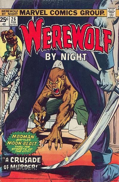 Werewolf by Night (1972 1st Series) Mark Jewelers comic books 1974