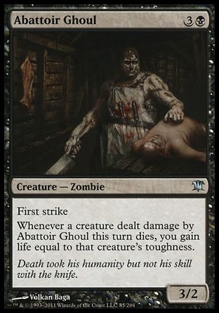 Abattoir Ghoul (Innistrad) Trading Card