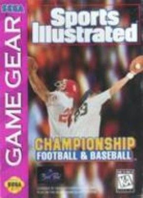 Sports Illustrated Championship Football & Baseball Video Game