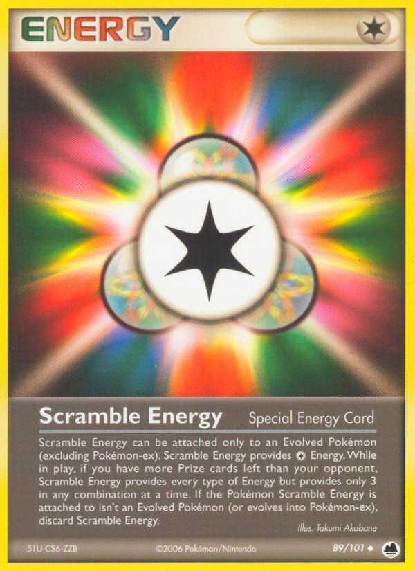 Scramble Energy (89/101) - Dragon Frontiers Pokémon Card