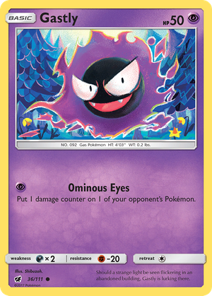 Gastly (36/111) - Crimson Invasion