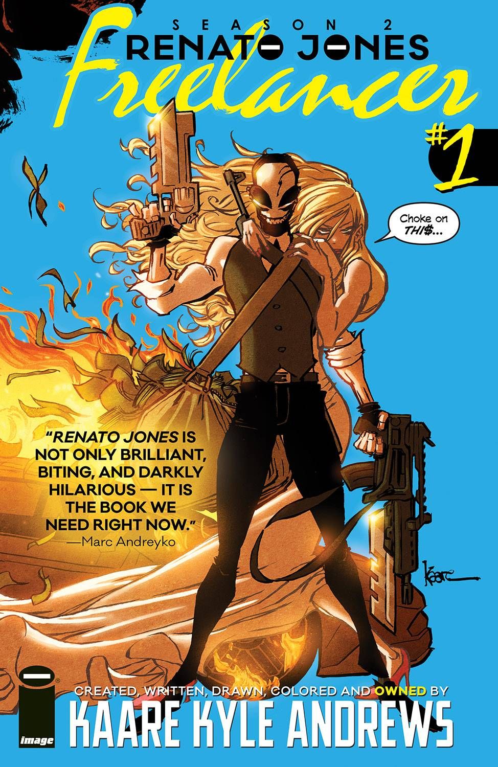 Renato Jones, Season 2: Freelancer #1 Comic
