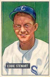 Bud Stewart 1951 Bowman #159 Sports Card
