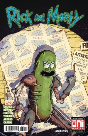Rick and Morty #37 (Cover B Vasquez Variant)