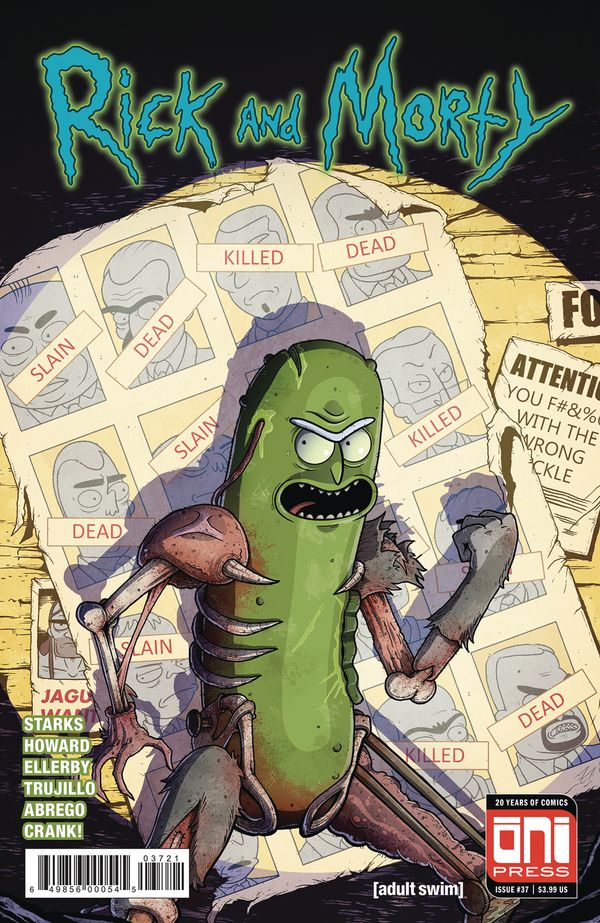 Rick and Morty #37 (Cover B Vasquez Variant)