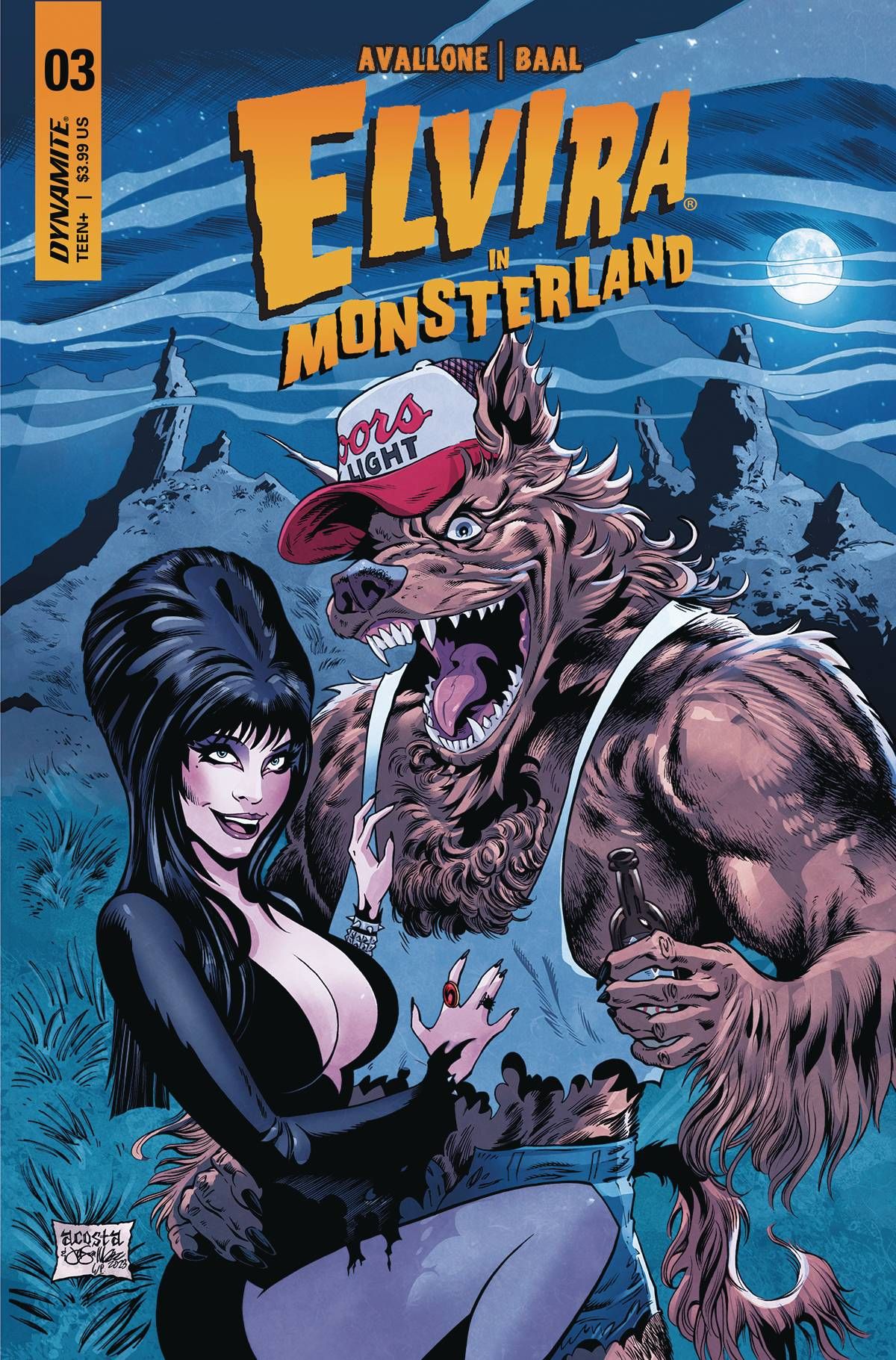Elvira in Monsterland #3 Comic