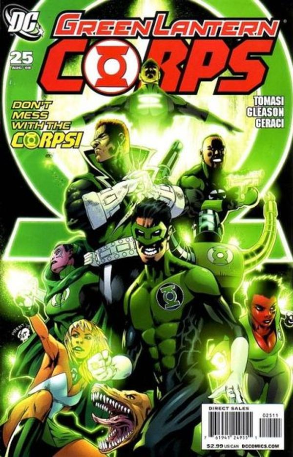 Green Lantern Corps #25