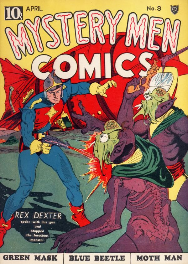 Mystery Men Comics #9