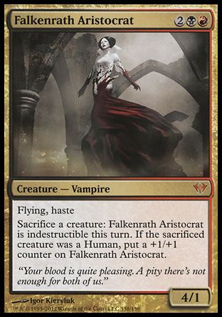 Falkenrath Aristocrat (Dark Ascension) Trading Card