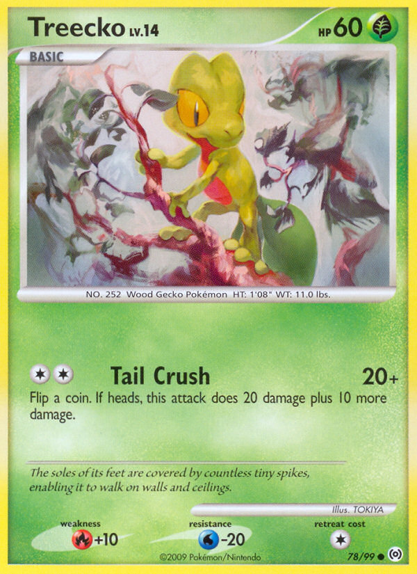 Treecko (78/99) - Arceus Pokémon Card