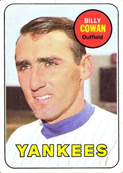 Billy Cowan 1969 Topps #643 Sports Card