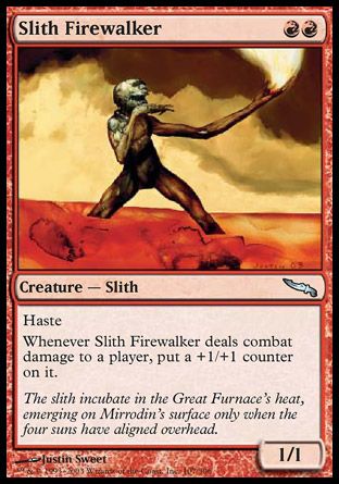 Slith Firewalker (Mirrodin) Trading Card