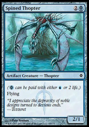 Spined Thopter (New Phyrexia) Trading Card