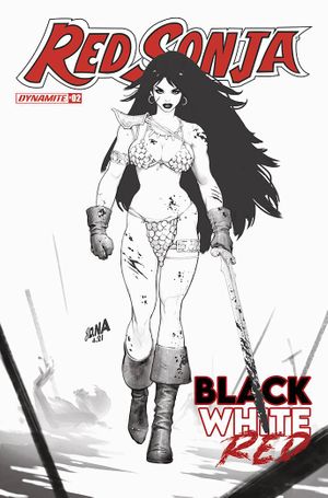 Red Sonja: Black, White, Red #2 (Cover F 20 Copy Cover Nakayama Line)