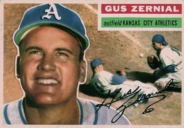 Gus Zernial 1956 Topps #45 Sports Card