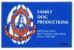 The Family Dog Productions