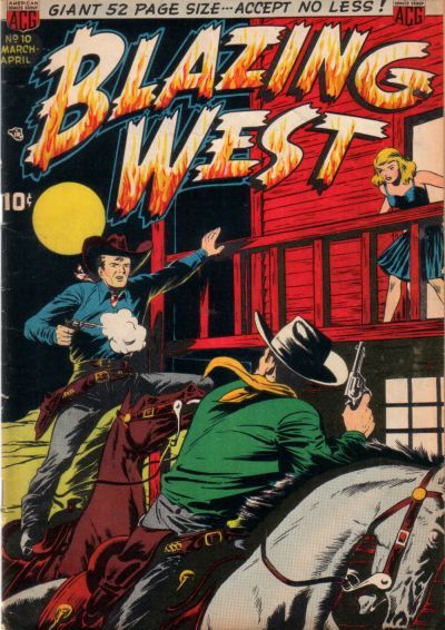 Blazing West #10 Comic