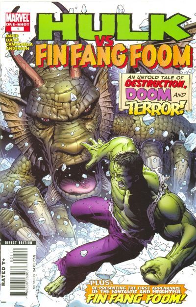Hulk vs. Fin Fang Foom #1 Comic