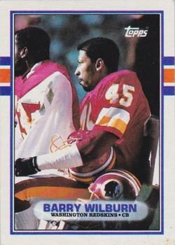 Barry Wilburn 1989 Topps #254 Sports Card