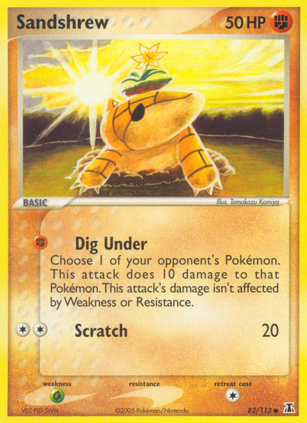 Sandshrew (82/113) - Delta Species Pokémon Card