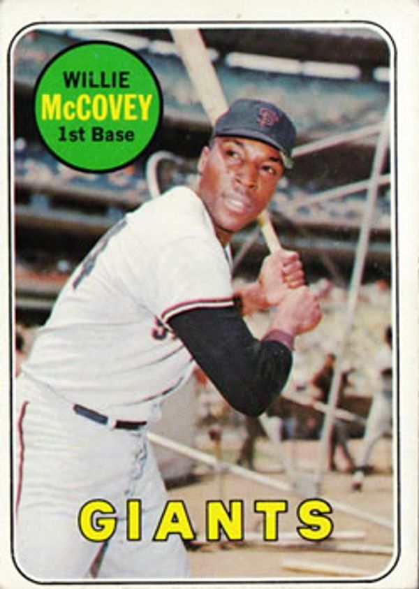 Willie McCovey 1969 Topps #440 (Last Name in Yellow)