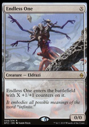 Endless One (Battle for Zendikar) Trading Card