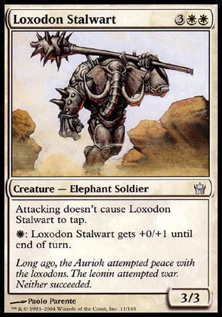 Loxodon Stalwart (Fifth Dawn) Trading Card