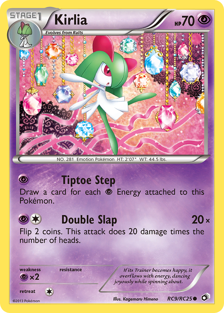 Kirlia (RC9) - Legendary Treasures Pokémon Card