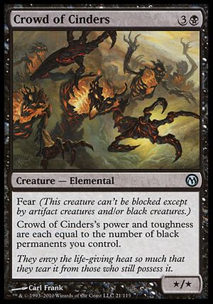 Crowd of Cinders (Duels of the Planeswalkers)