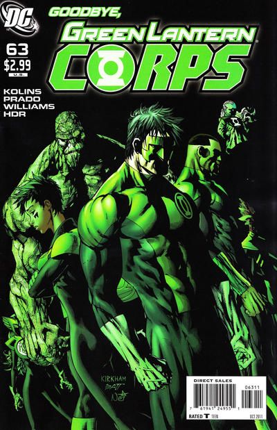 Green Lantern Corps #63 Comic