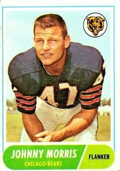 Johnny Morris 1968 Topps #23 Sports Card