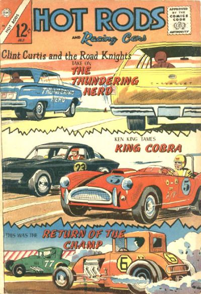 Hot Rods and Racing Cars #74 Comic