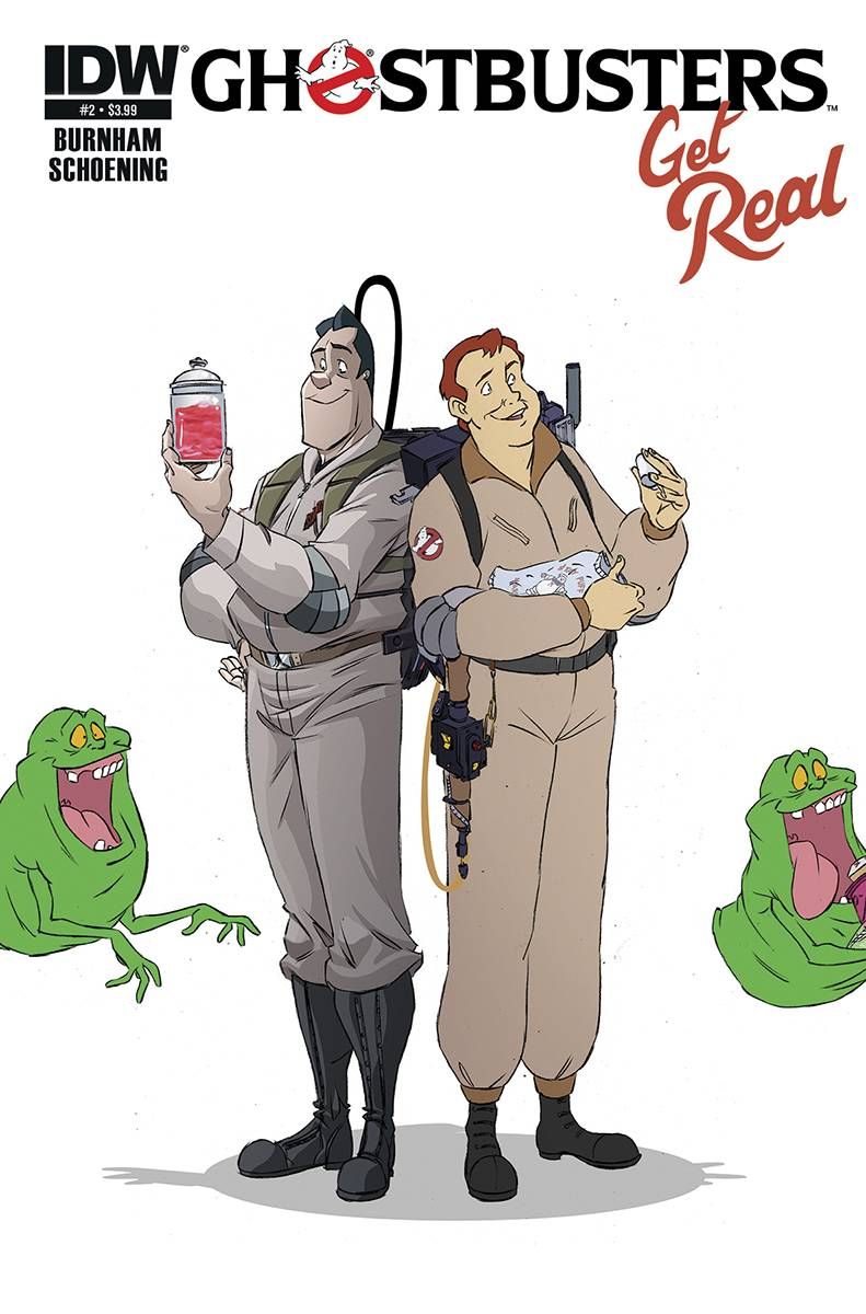Ghostbusters Get Real #2 Comic