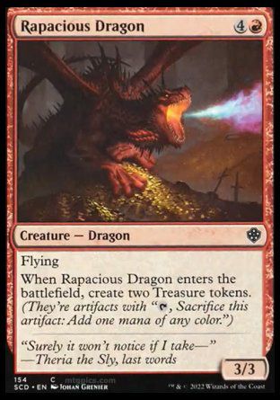 Rapacious Dragon (Starter Commander Decks) Trading Card