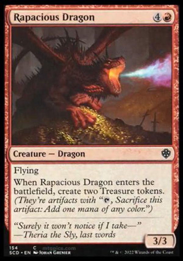 Rapacious Dragon (Starter Commander Decks)
