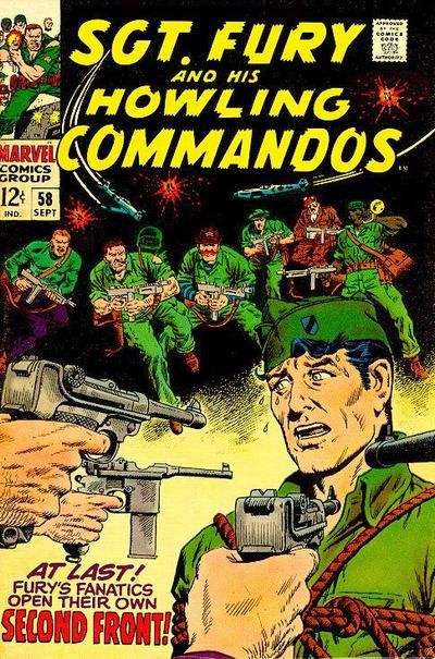 Sgt. Fury And His Howling Commandos #58 Comic