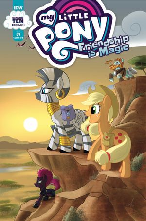 My Little Pony Friendship Is Magic #89 (25 Copy Cover Mebberson)