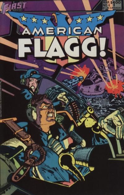 American Flagg #6 Comic