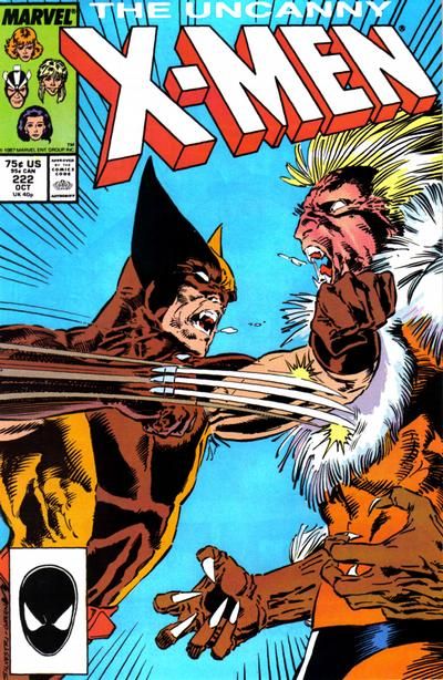 Uncanny X-Men #222 Comic