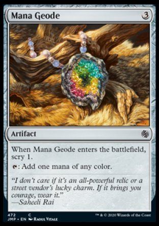 Mana Geode (Jumpstart) Trading Card