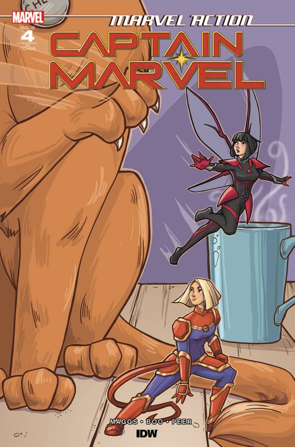 Marvel Action: Captain Marvel #4 (10 Copy Cover Hallion)