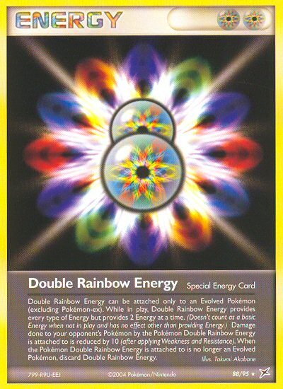 Double Rainbow Energy (88/95) - Team Magma vs Team Aqua Pokémon Card