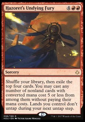 Hazoret's Undying Fury (Hour of Devastation)