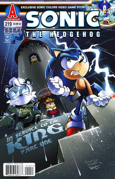 Sonic the Hedgehog #219 Comic