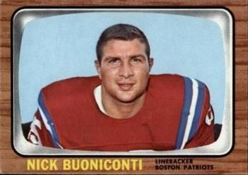 1966 Topps Football Card #25 Dick Hudson-Buffalo Bills.