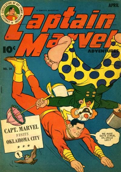 Captain Marvel Adventures #34 Comic