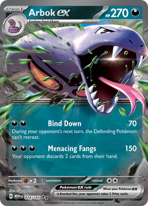 Arbok ex (24/165) - 151